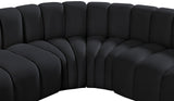 Arc Vegan Leather Modular Sofa - Elevate Your Space with Luxurious Comfort and Timeless Style