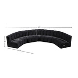 Arc Vegan Leather Modular Sofa – Elevate Your Space with Timeless Elegance and Versatile Design