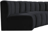 Arc Vegan Leather Modular Sofa – Elevate Your Space with Timeless Elegance and Versatile Design