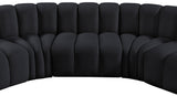 Arc Vegan Leather Modular Sofa – Elevate Your Space with Timeless Elegance and Versatile Design