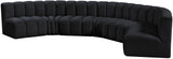 Arc Vegan Leather Modular Sofa – Elevate Your Space with Timeless Elegance and Versatile Design