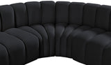 Arc Vegan Leather Modular Sofa - Elevate Your Space with Timeless Luxury and Versatile Comfort Today!