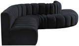 Arc Vegan Leather Modular Sofa - Elevate Your Space with Timeless Luxury and Versatile Comfort Today!