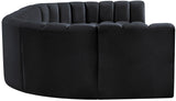 Arc Vegan Leather Modular Sofa - Elevate Your Space with Timeless Luxury and Versatile Design