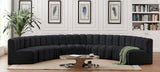 Arc Vegan Leather Modular Sofa – Elevate Your Space with Timeless Sophistication and Versatile Design