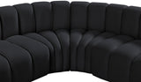 Arc Vegan Leather Modular Sofa – Elevate Your Space with Timeless Sophistication and Versatile Design