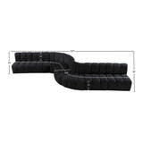 Arc Vegan Leather Modular Sofa - Elevate Your Space with Contemporary Luxury and Versatile Design
