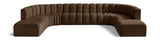 Arc Vegan Leather Modular Sofa – Elevate Your Space with Timeless Sophistication and Versatile Style