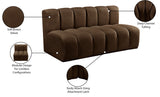 Arc Vegan Leather Modular Sofa - Luxurious Design with Deep Channel Tufting for Chic Interiors