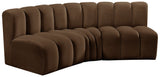Arc Vegan Leather Modular Sofa - Elevate Your Space with Contemporary Luxury and Versatile Design