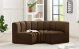 Arc Vegan Leather Modular Sofa – Elevate Your Space with Timeless Sophistication and Versatile Design!