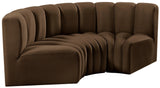 Arc Vegan Leather Modular Sofa – Elevate Your Space with Timeless Sophistication and Versatile Design!