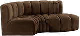 Arc Vegan Leather Modular Sofa - Luxurious, Versatile Design Perfect for Chic Living Spaces and More