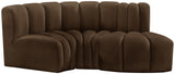 Arc Vegan Leather Modular Sofa - Luxurious, Versatile Design Perfect for Chic Living Spaces and More