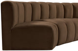Arc Vegan Leather Modular Sofa - Elevate Your Space with Timeless Sophistication and Versatile Design