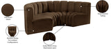 Arc Vegan Leather Modular Sofa - Elevate Your Space with Luxurious Design and Versatile Style Options