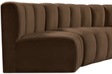 Arc Vegan Leather Modular Sofa - Elevate Your Space with Luxurious Design and Versatile Style Options