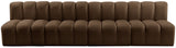 Arc Vegan Leather Modular Sofa: Elevate Your Space with Timeless Sophistication and Versatile Design