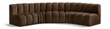 Arc Vegan Leather Modular Sofa: Elevate Your Space with Luxurious Comfort and Modern Versatility