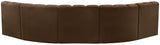 Arc Vegan Leather Modular Sofa: Elevate Your Space with Luxurious Comfort and Modern Versatility
