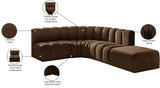Arc Vegan Leather Modular Sofa: Elevate Your Space with Timeless Sophistication and Versatile Design