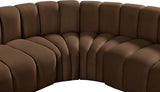 Arc Vegan Leather Modular Sofa: Elevate Your Space with Timeless Sophistication and Versatile Design