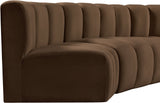 Arc Vegan Leather Modular Sofa: Elevate Your Space with Timeless Sophistication and Versatile Design