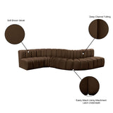 Arc Vegan Leather Modular Sofa – Elevate Your Space with Timeless Sophistication and Versatile Style