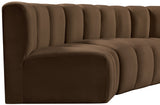 Arc Vegan Leather Modular Sofa – Elevate Your Space with Timeless Sophistication and Versatile Style