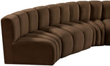 Arc Vegan Leather Modular Sofa – Elevate Your Space with Timeless Sophistication and Versatile Style