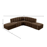 Arc Vegan Leather Modular Sofa - Elevate Your Space with Luxurious Comfort and Timeless Style