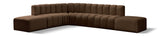 Arc Vegan Leather Modular Sofa – A Stylish, Versatile Statement Piece for Modern Living Spaces