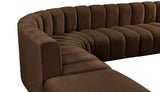 Arc Vegan Leather Modular Sofa – A Stylish, Versatile Statement Piece for Modern Living Spaces