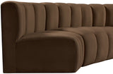 Arc Vegan Leather Modular Sofa – Elevate Your Space with Timeless Elegance and Versatile Design