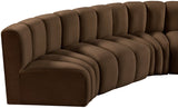 Arc Vegan Leather Modular Sofa – Elevate Your Space with Timeless Elegance and Versatile Design