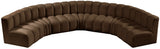 Arc Vegan Leather Modular Sofa – Elevate Your Space with Timeless Elegance and Versatile Design