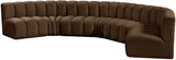 Arc Vegan Leather Modular Sofa – Elevate Your Space with Timeless Elegance and Versatile Design