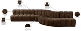 Arc Vegan Leather Modular Sofa - Elevate Your Space with Timeless Luxury and Versatile Comfort Today!