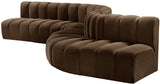 Arc Vegan Leather Modular Sofa - Elevate Your Space with Timeless Luxury and Versatile Comfort Today!