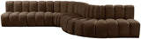 Arc Vegan Leather Modular Sofa - Elevate Your Space with Timeless Luxury and Versatile Comfort Today!