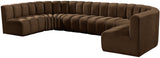 Arc Vegan Leather Modular Sofa - Elevate Your Space with Timeless Luxury and Versatile Design