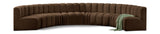 Arc Vegan Leather Modular Sofa – Elevate Your Space with Timeless Sophistication and Versatile Design