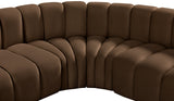 Arc Vegan Leather Modular Sofa - Elevate Your Space with Contemporary Luxury and Versatile Design