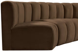 Arc Vegan Leather Modular Sofa - Elevate Your Space with Contemporary Luxury and Versatile Design