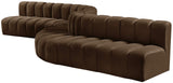 Arc Vegan Leather Modular Sofa - Elevate Your Space with Contemporary Luxury and Versatile Design
