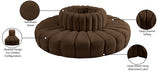 Arc Vegan Leather Modular Sofa - Elevate Your Space with Timeless Luxury and Versatile Design