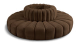 Arc Vegan Leather Modular Sofa - Elevate Your Space with Timeless Luxury and Versatile Design