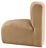 Arc Vegan Leather Curved Corner Chair - Elevate Your Space with Modern Luxury and Timeless Style