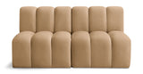 Arc Vegan Leather Modular Sofa - Luxurious Design with Deep Channel Tufting for Chic Interiors