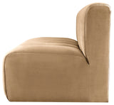 Arc Vegan Leather Modular Sofa - Luxurious Design with Deep Channel Tufting for Chic Interiors